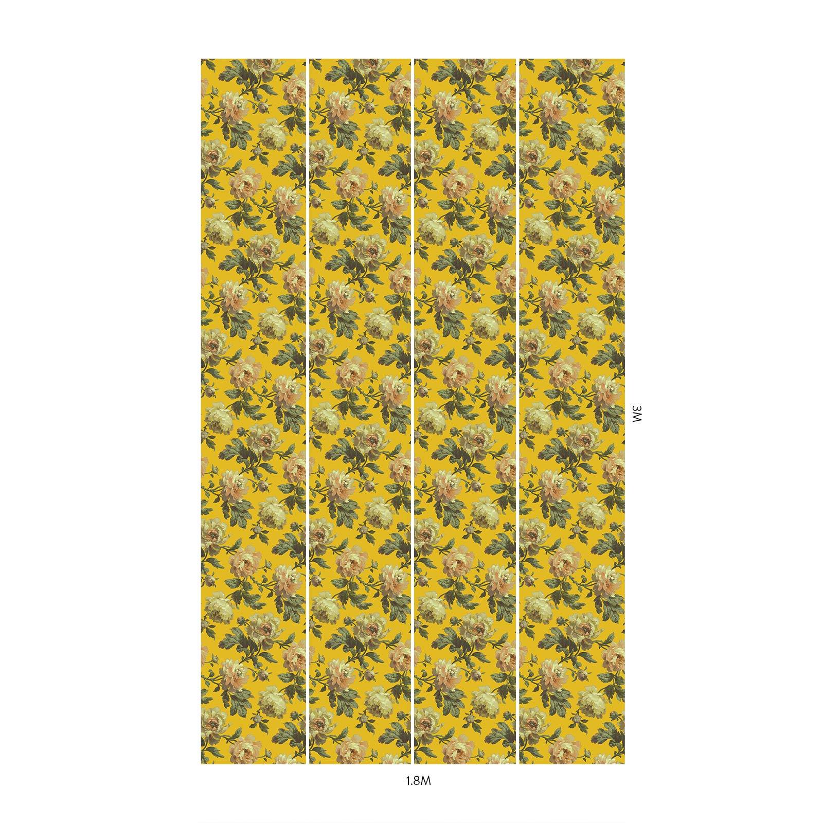 PEONEDEN Wallpaper - Ochre - Image 5