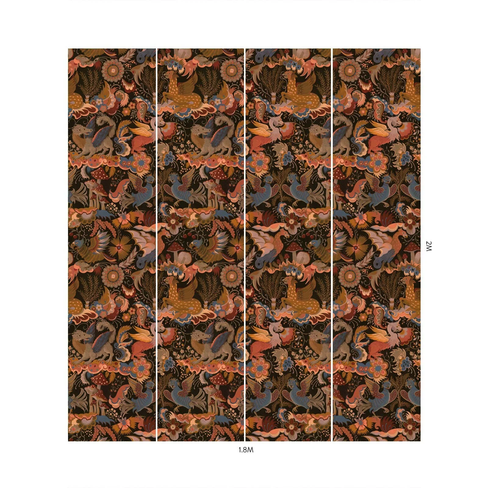 PHANTASIA Wallpaper - Selenite Orange - Image 5