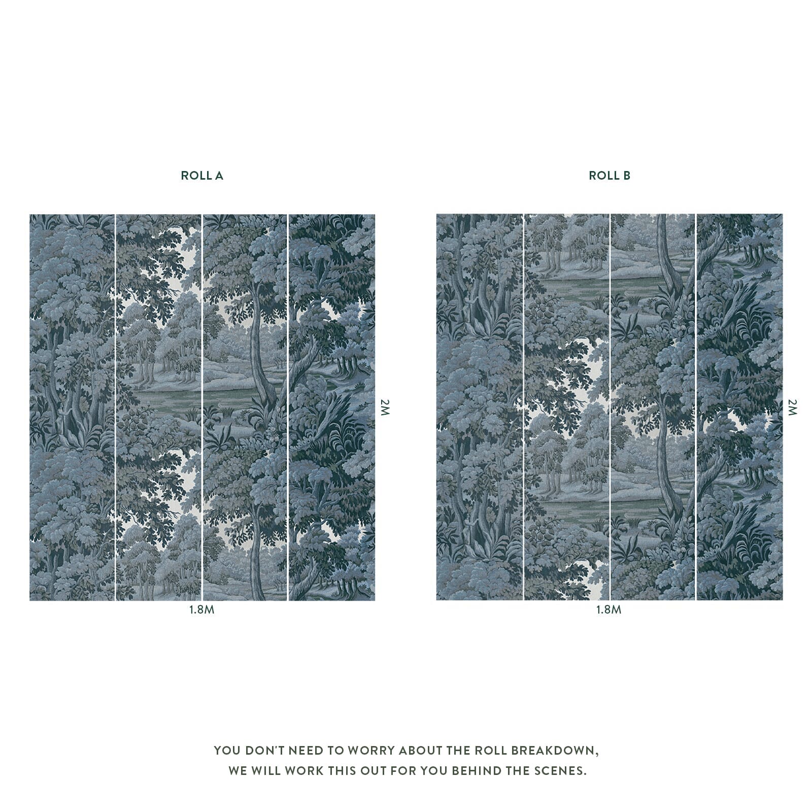 PLANTASIA Wallpaper - Indigo - Image 6