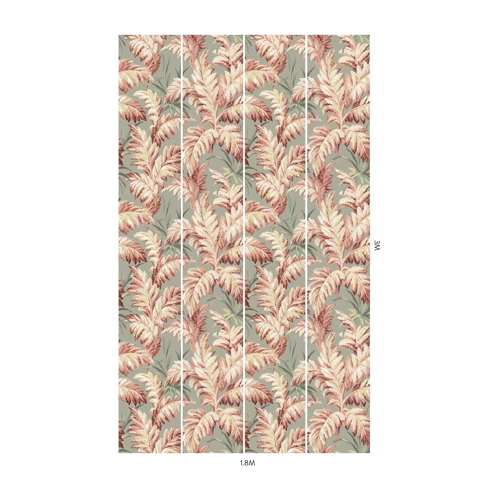 PLUMA Wallpaper - Eau De Nil - Image 6