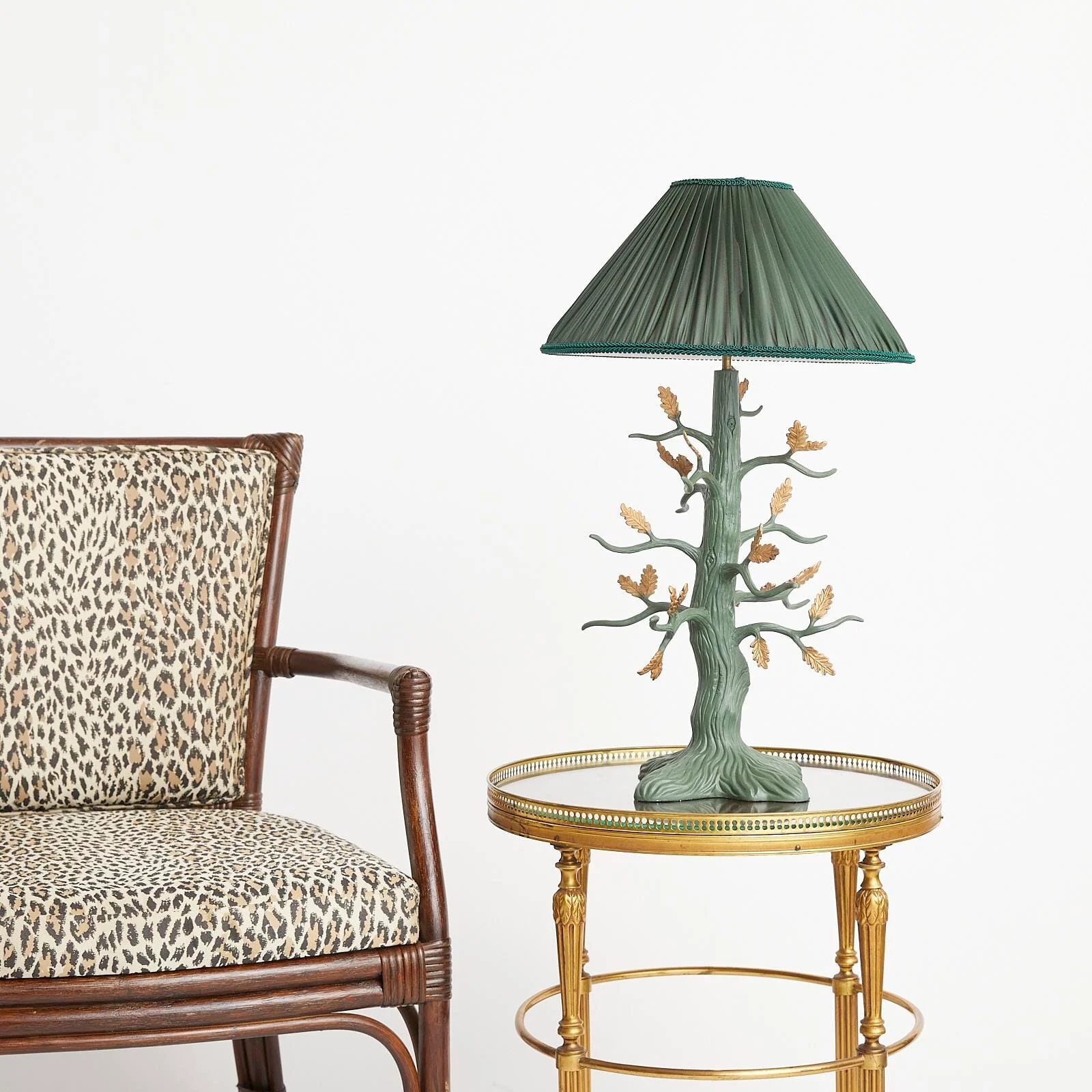 QUERCUS Lampstand - Verdigris - Image 2
