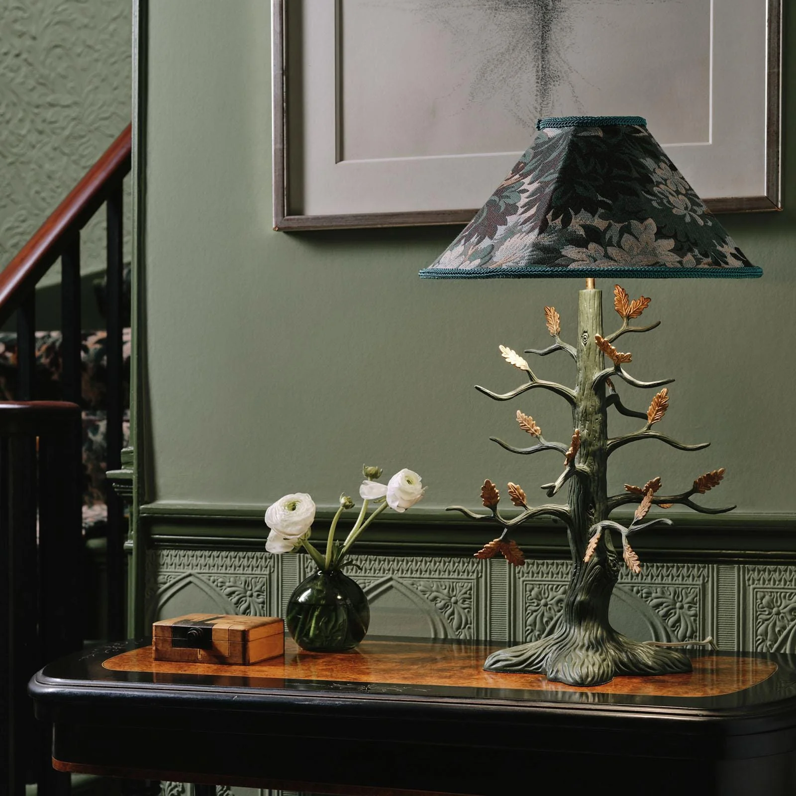 QUERCUS Lampstand - Verdigris - Image 3