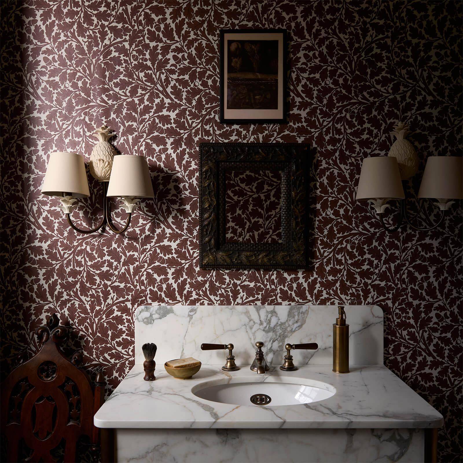 QUERCUS Wallpaper - Carnelian - Image 3