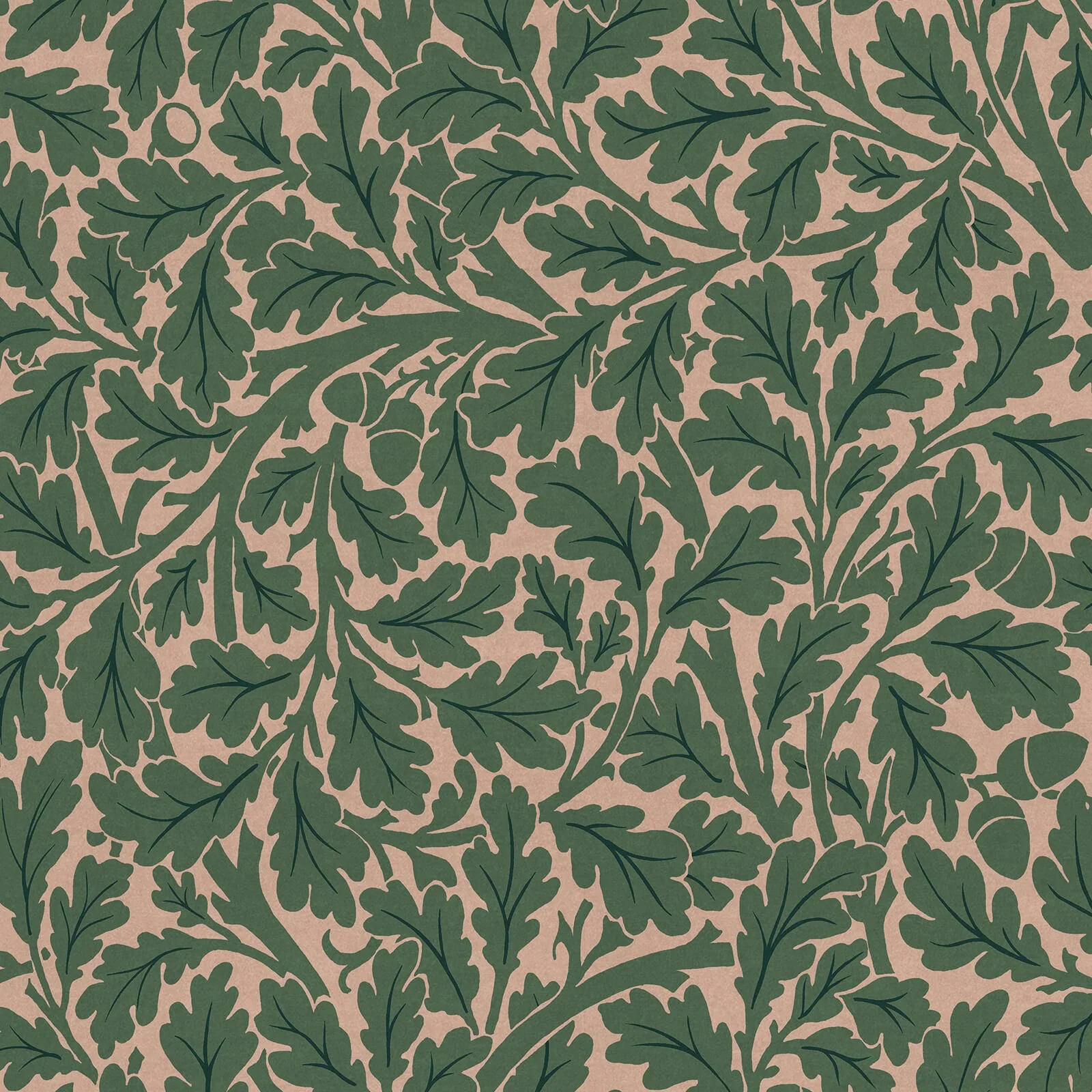 QUERCUS Wallpaper - Tourmaline Sample