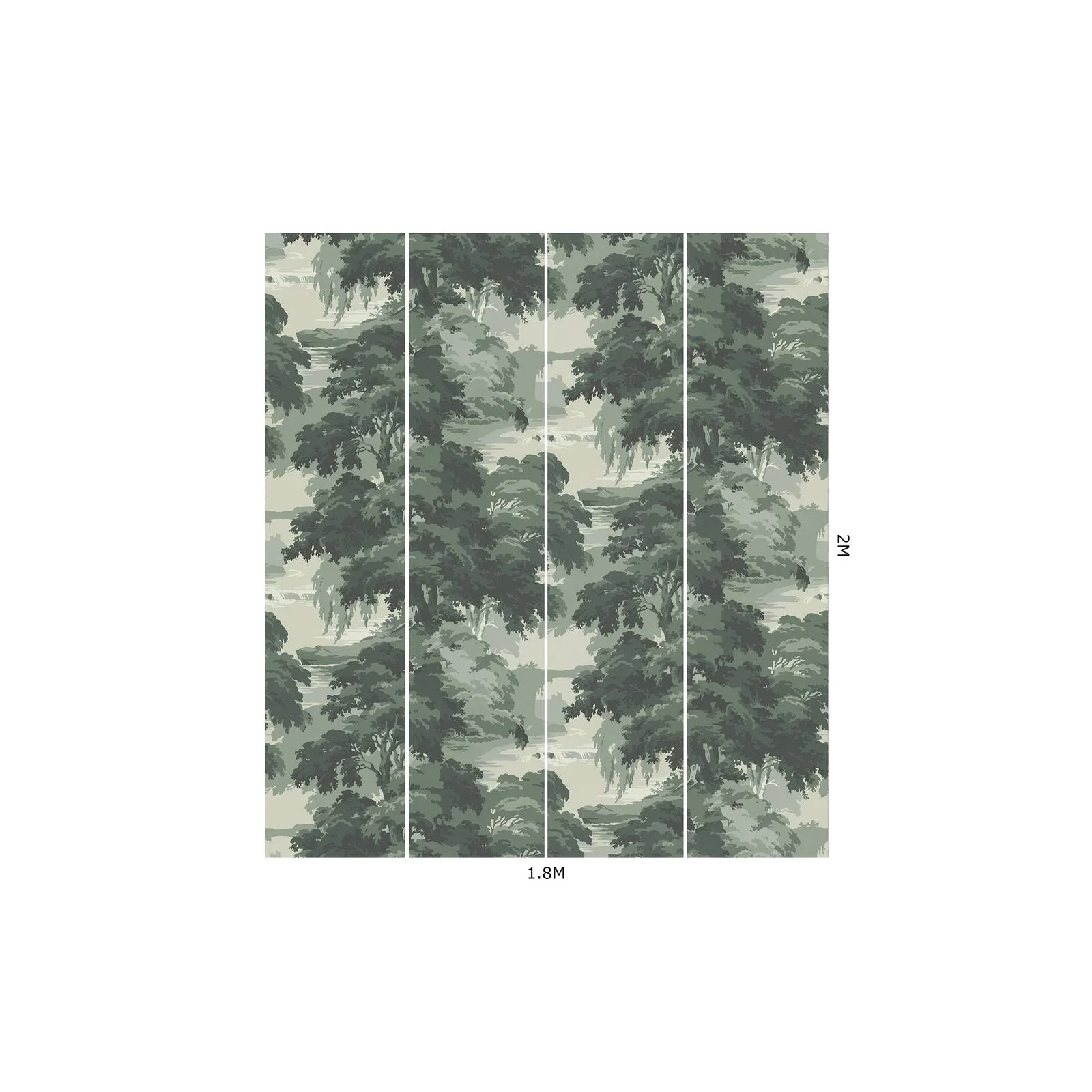 REVERIE Wallpaper - Verde - Image 5