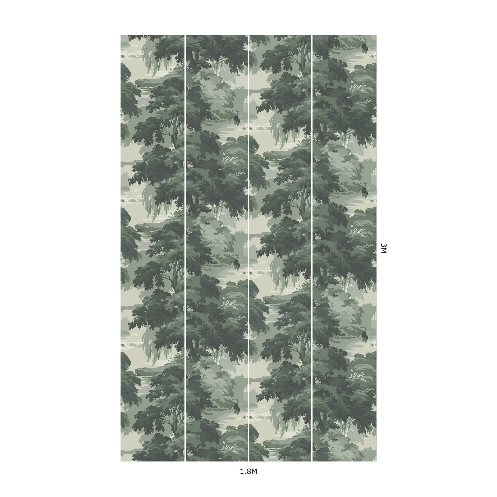 REVERIE Wallpaper - Verde - Image 6