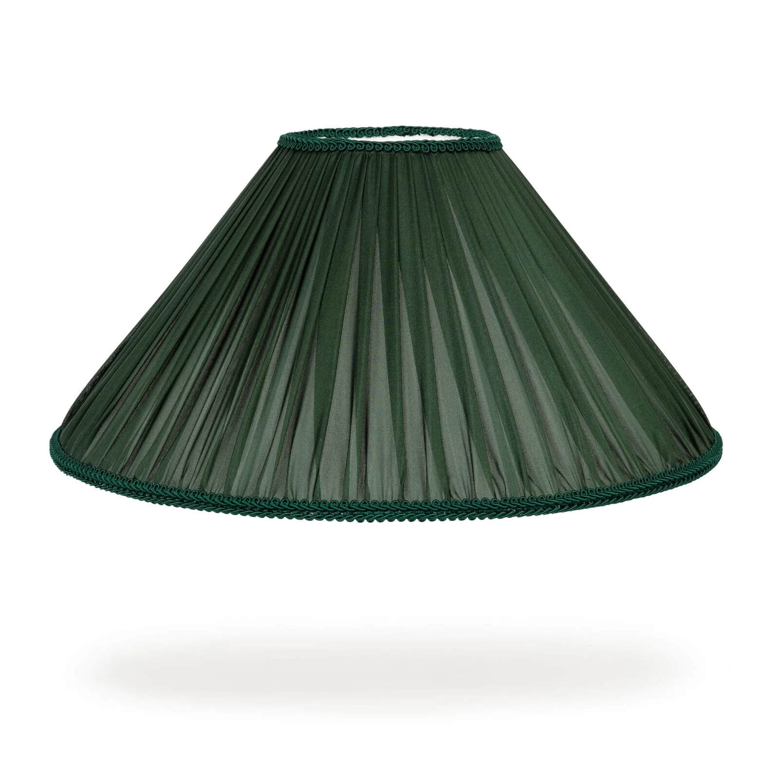 ROMILY Silk Pleated Lampshade - Moss