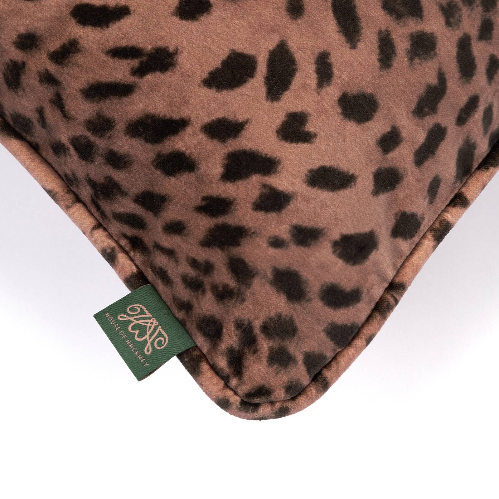 SAVANNA Velvet Medium Piped Cushion - Cosmos - Image 3
