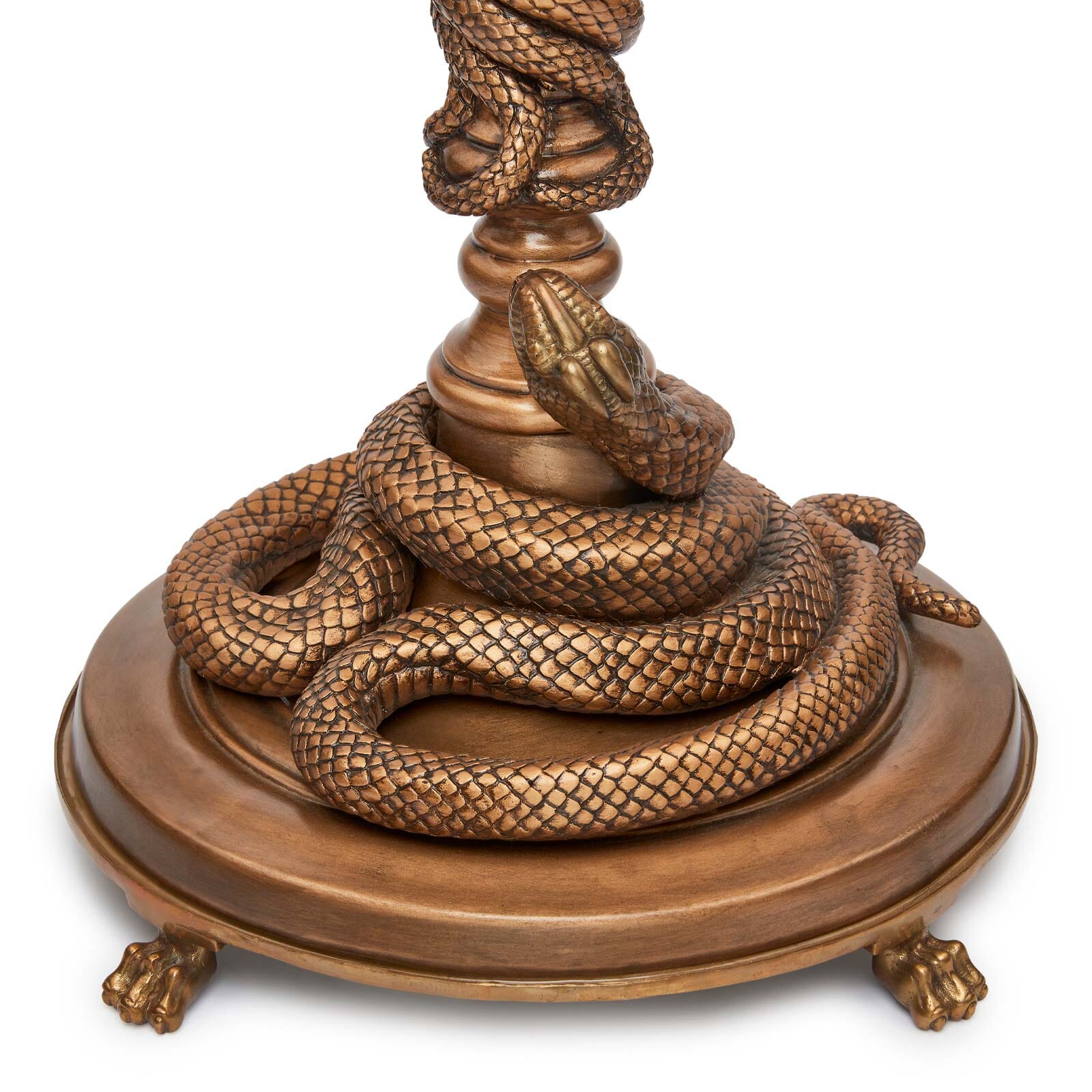 SERPENTIS Side Table - Brass - Image 4