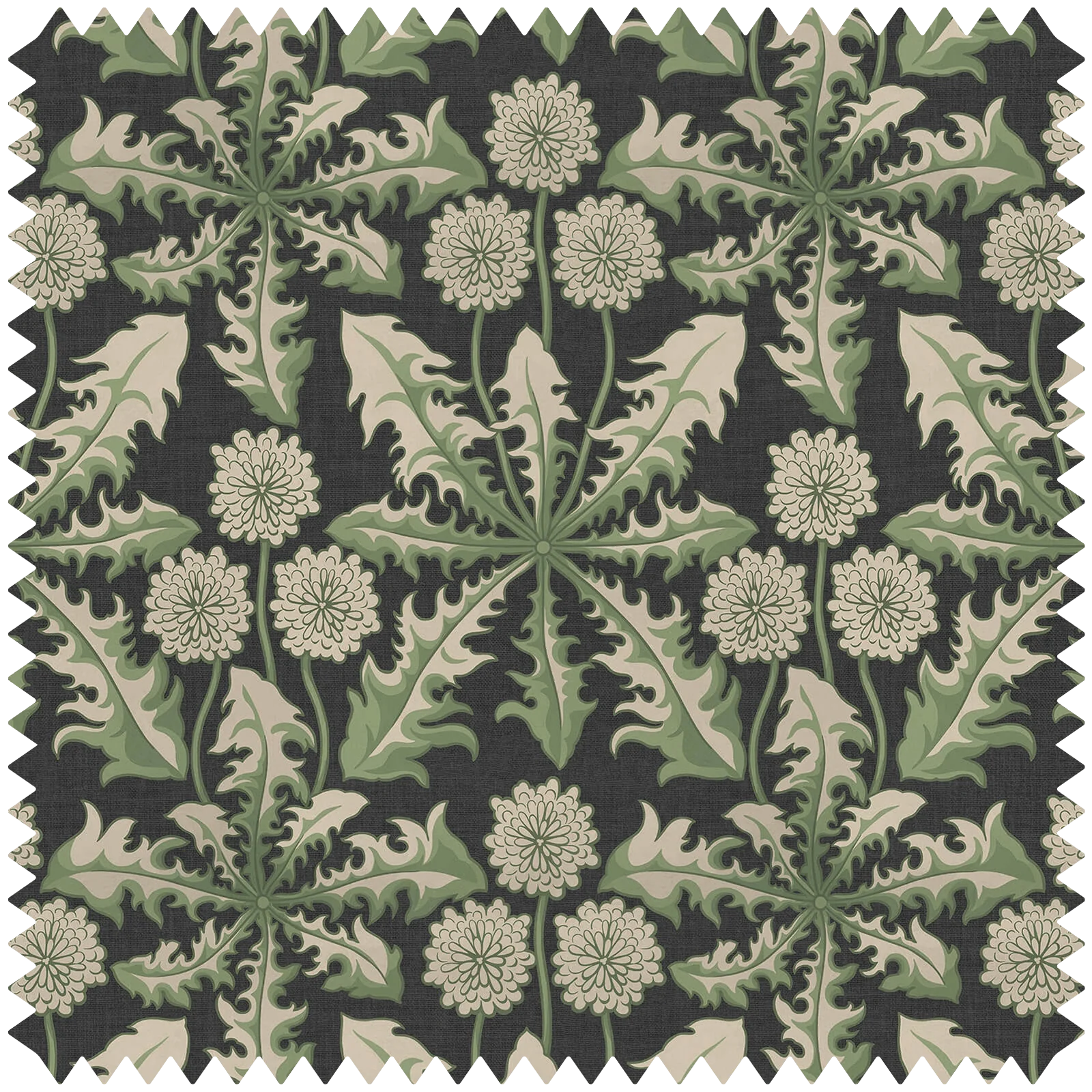 TARAXA Cotton Linen - Noir Sample