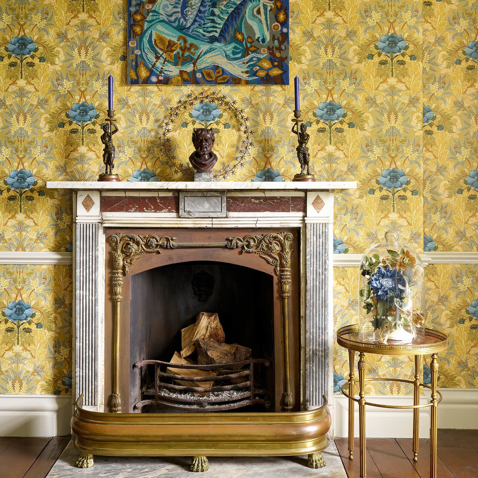 THE BLUE ROSE WEEPING Wallpaper - Aurelian - Image 3