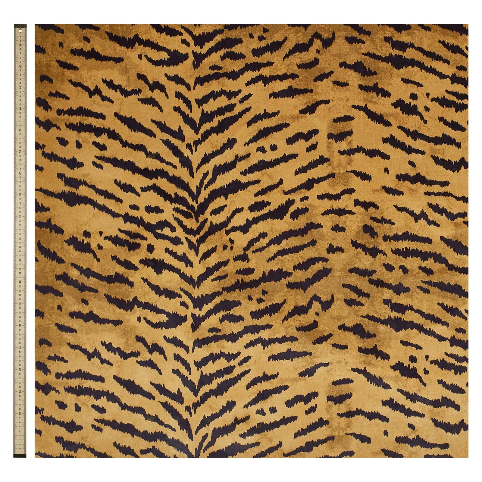 TIGRE Velvet Curtain - Taupe - Image 4