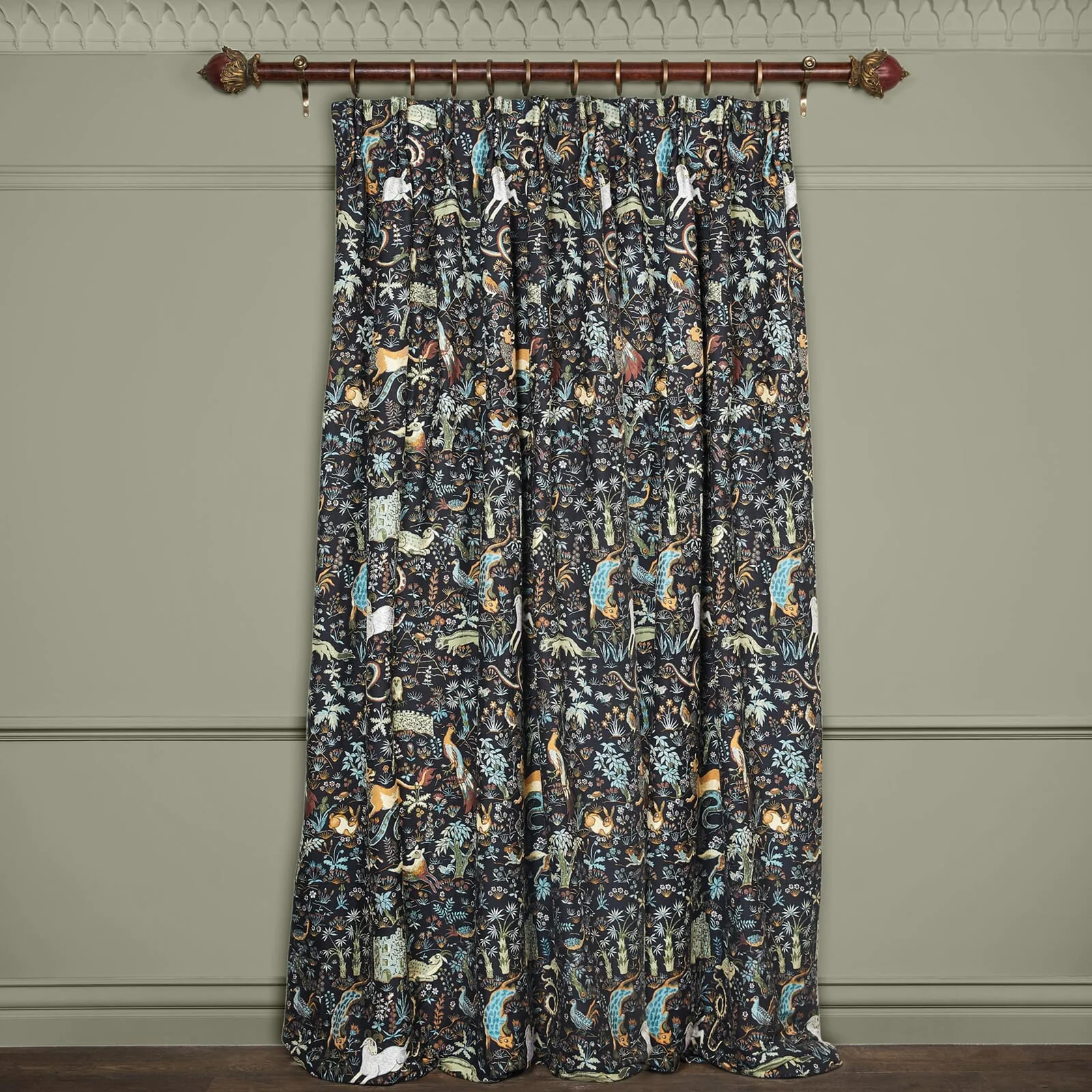 TREMATONIA Jacquard Curtain - Onyx - Image 3
