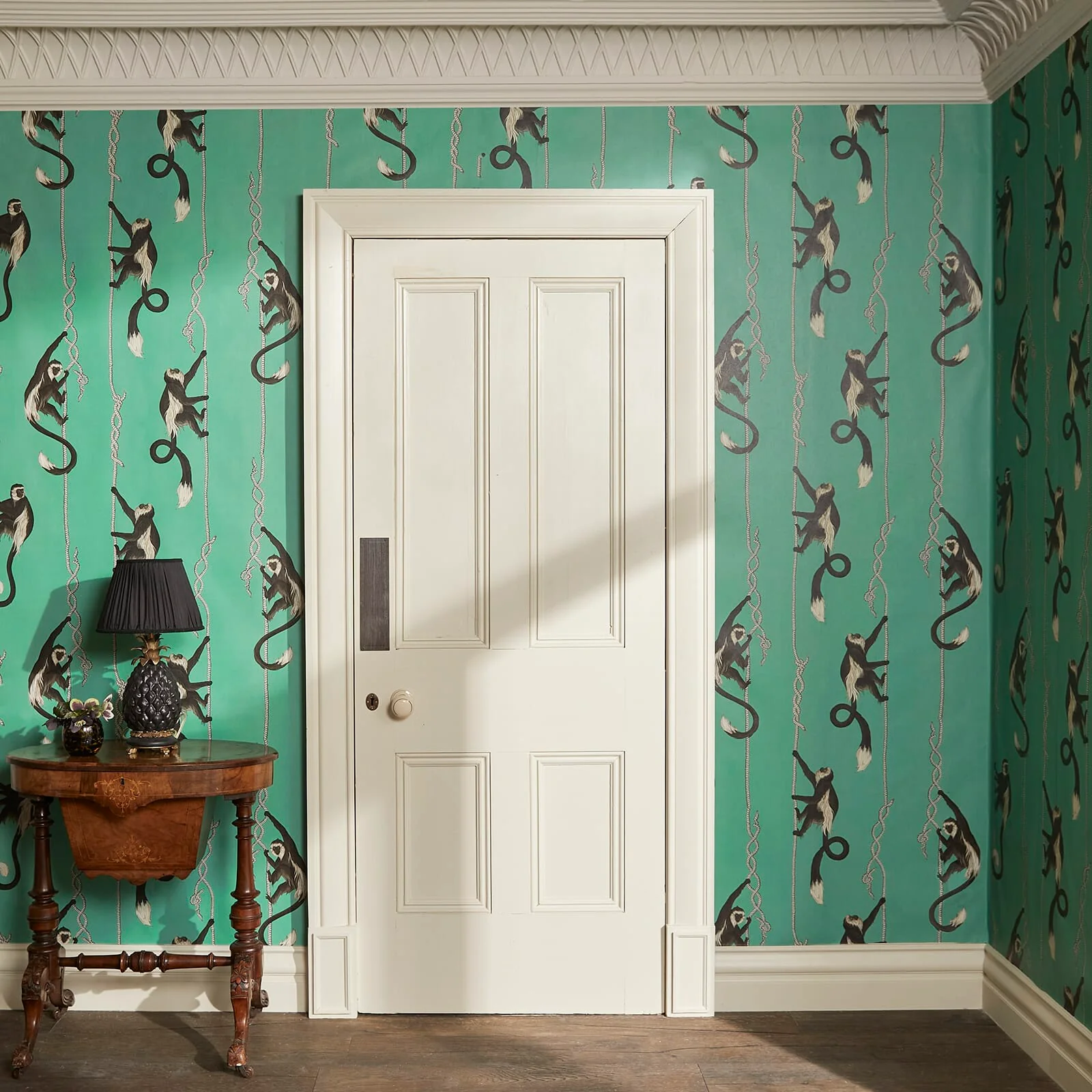 TROOP Wallpaper - Parakeet Green - Image 2