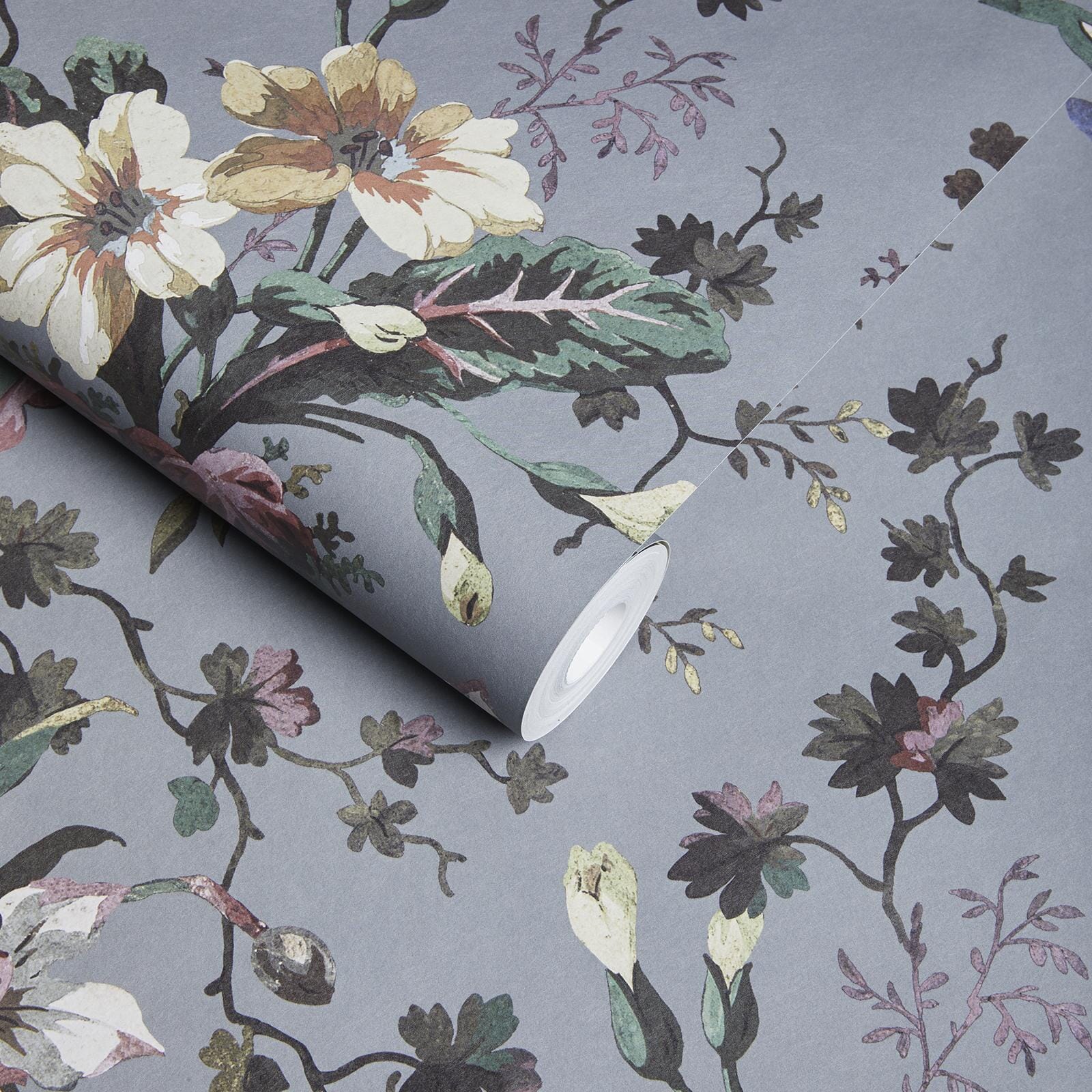 TULIPA Wallpaper - Pewter - Image 4