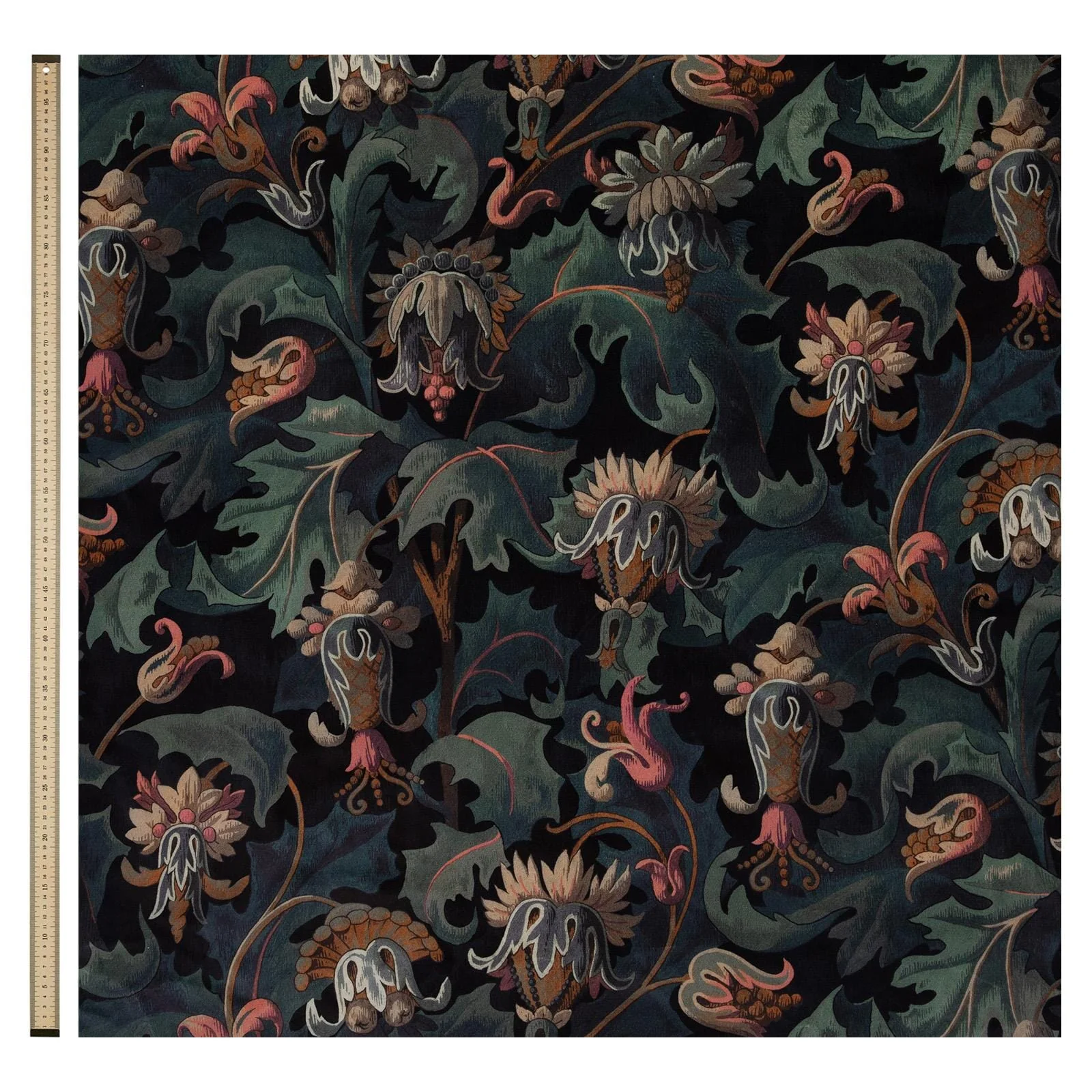 VESPERTINE Velvet Curtain - Apatite - Image 4