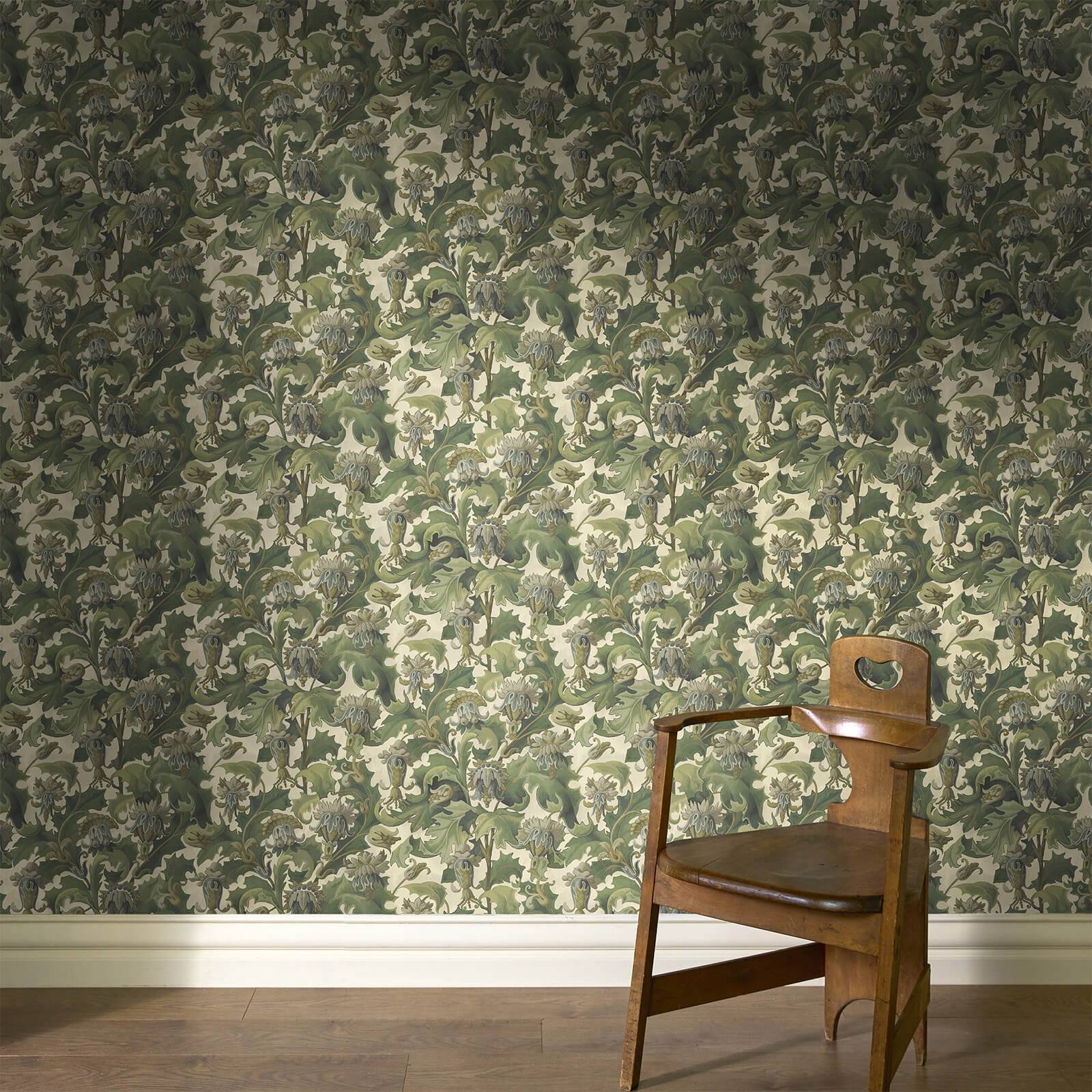 VESPERTINE Wallpaper - Ecru - Image 2