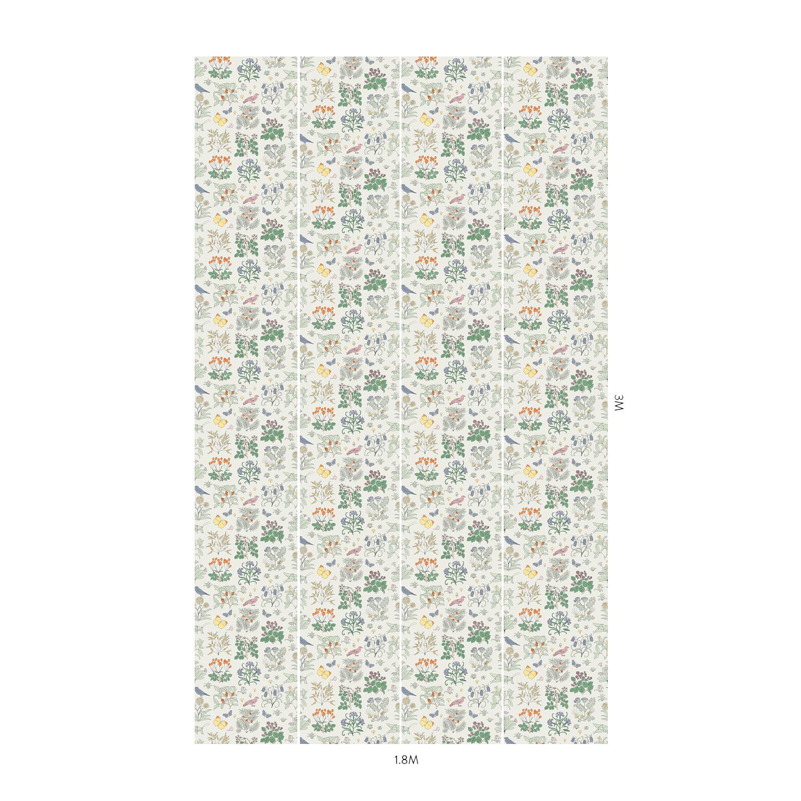 VOYSEY'S GARDEN MAGNA Wallpaper - Off White - Image 6