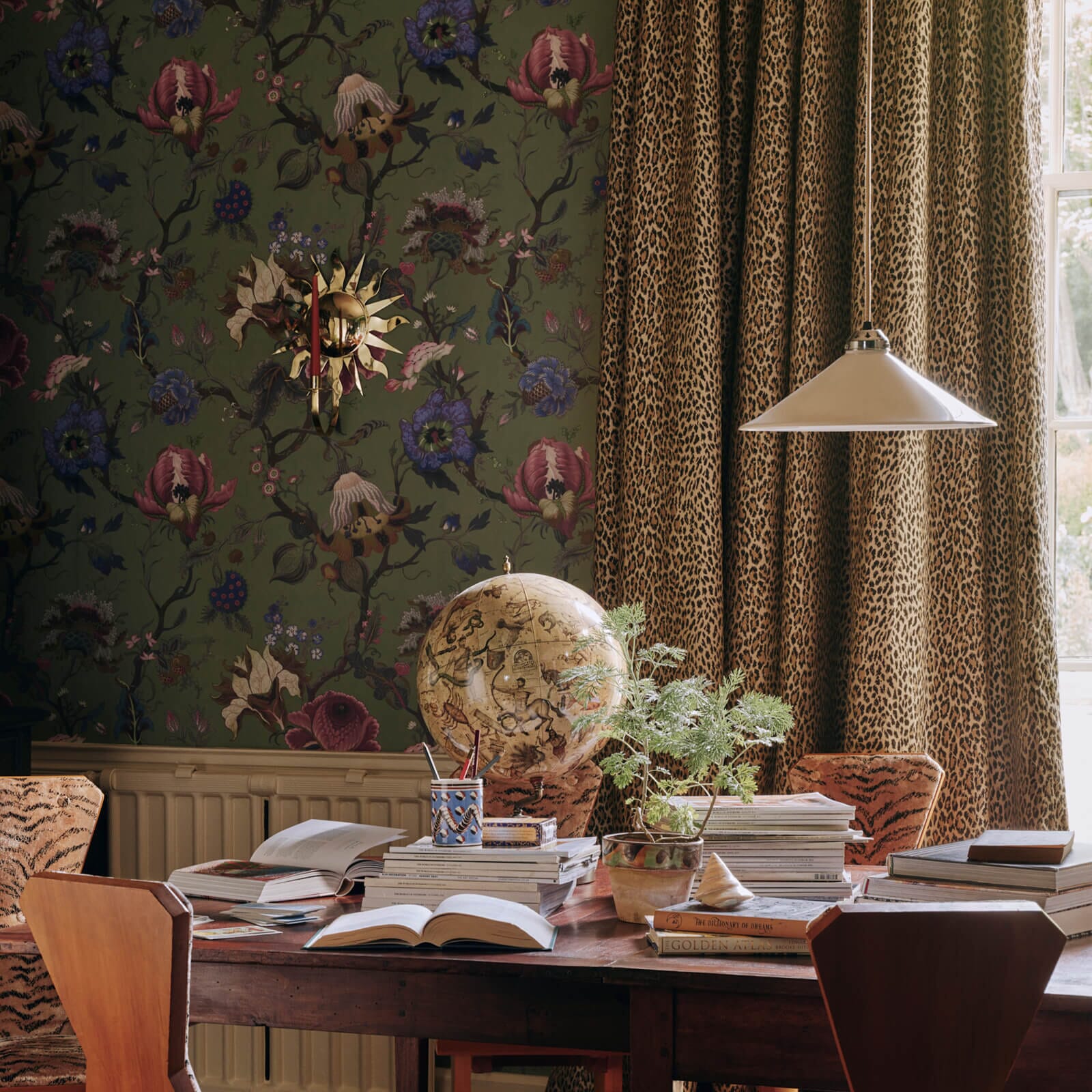 WILD CARD Jacquard Curtain - Butterscotch - Image 3