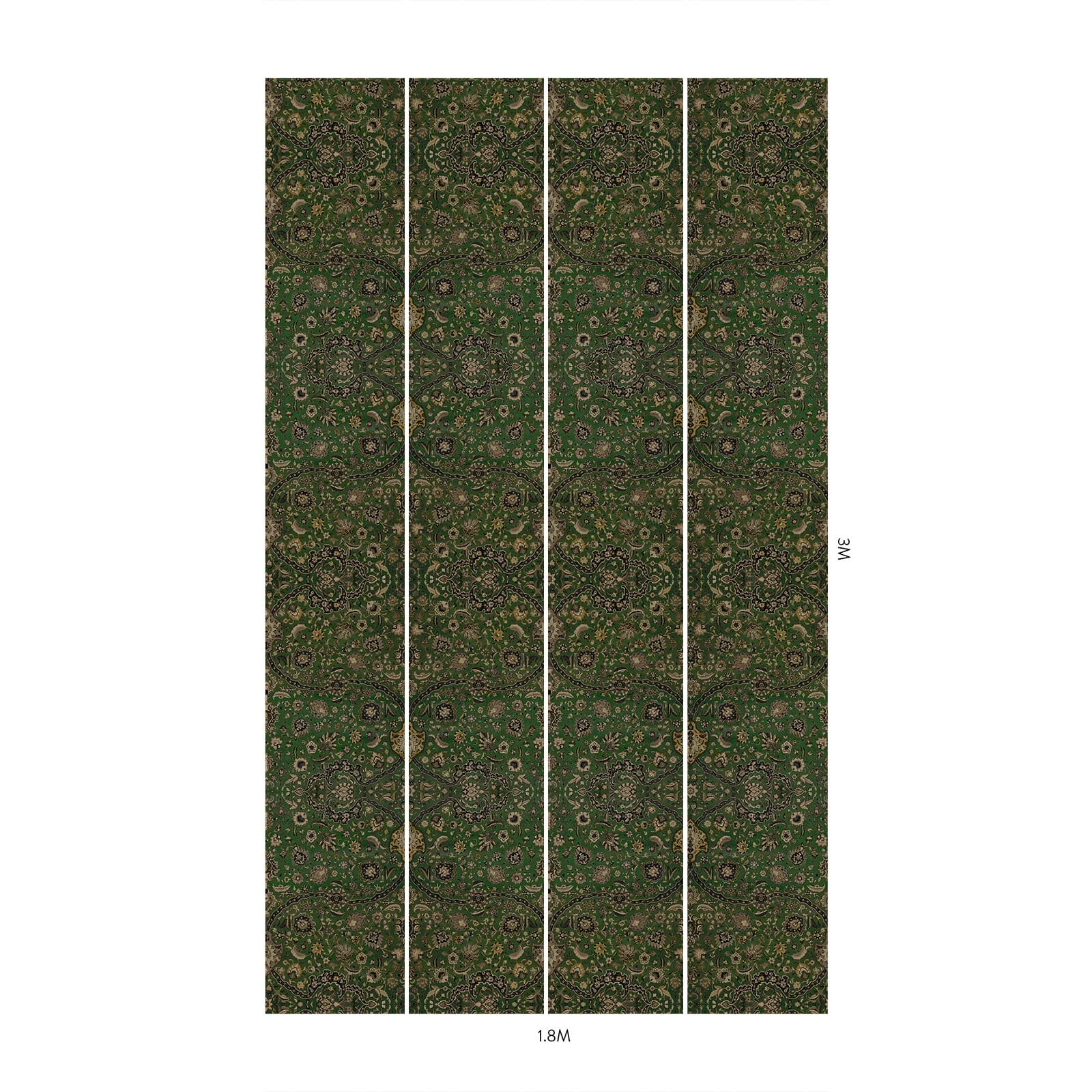 ZANJAN Wallpaper - Juniper Green - Image 6