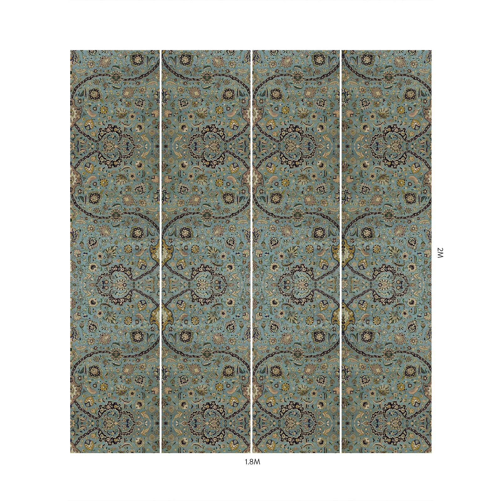ZANJAN Wallpaper - Sapphire - Image 5