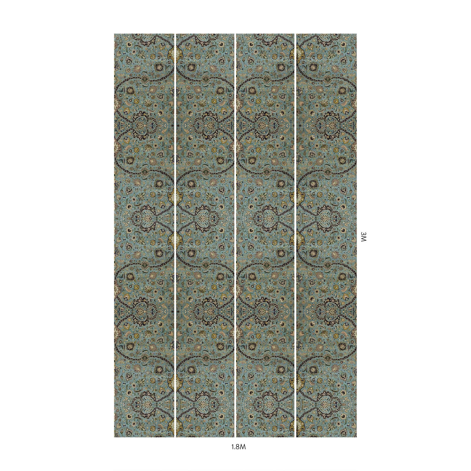 ZANJAN Wallpaper - Sapphire - Image 6
