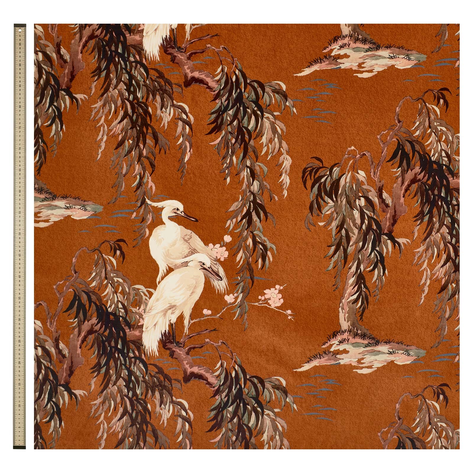 ZEUS Velvet Curtain - Tobacco - Image 4